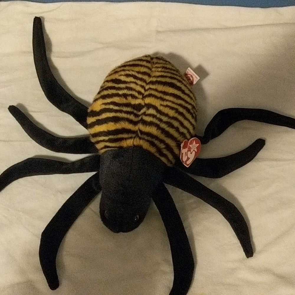 Ty Beanie Buddies Collection Spinner the Spider